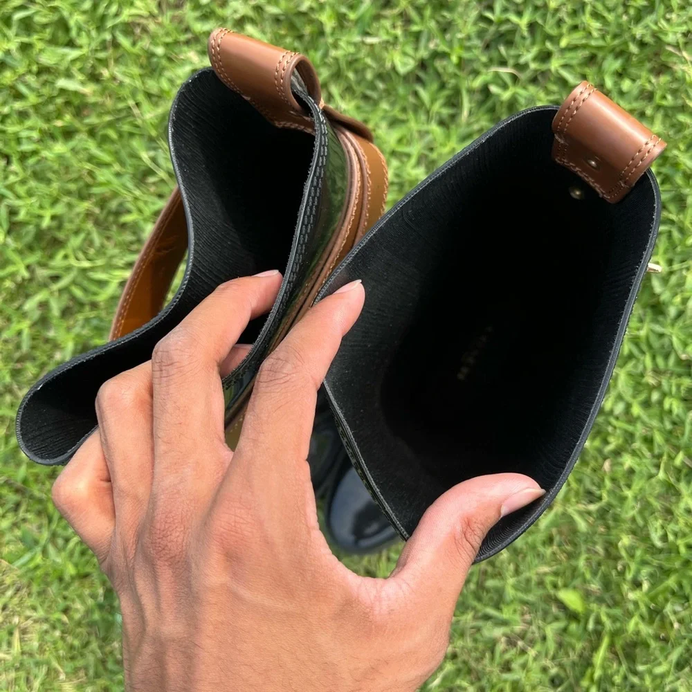 Coach Rain Boots | Black | 7 - Picture 5 of 6